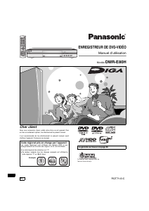 Mode d’emploi Panasonic DMR-E80H Lecteur DVD