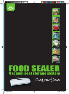 Handleiding JML Food Sealer Vacumeermachine