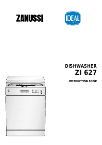 Handleiding Zanussi ZI627 Vaatwasser