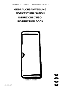 Bedienungsanleitung Electrolux EUC2901 Gefrierschrank