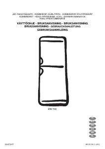 Käyttöohje Electrolux ERB3941 Jääkaappipakastin