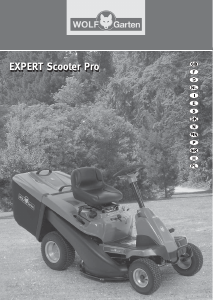 Manual Wolf Garten EXPERT Scooter Pro Lawn Mower