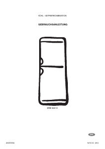 Bedienungsanleitung Electrolux ERB3441S Kühl-gefrierkombination