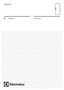 Manual Electrolux TK13714 Refrigerator