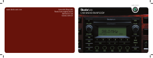 Manual Škoda Rhapsody Car Radio