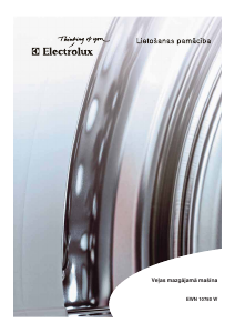Rokasgrāmata Electrolux EWN10780W Veļas mašīna