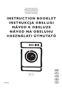 Manual Electrolux EWS1021 Washing Machine