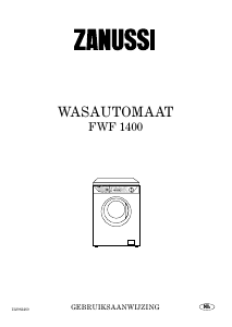 Handleiding Zanussi FWF 1400 Wasmachine
