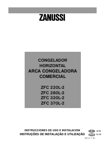 Manual Zanussi ZFC 370L-2 Congelador