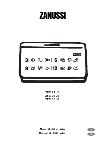 Manual de uso Zanussi ZFC 35 JE Congelador