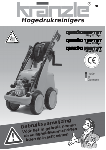 Handleiding Kranzle Quadro 599 TST Hogedrukreiniger