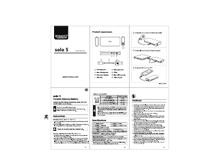 Handleiding Romoss Solo 5 Mobiele oplader