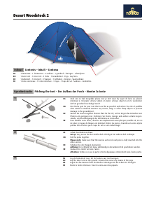 Manual Nomad Desert Woodstock 2 Tent