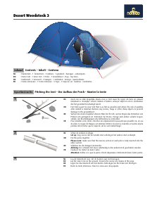 Bedienungsanleitung Nomad Desert Woodstock 3 Zelt