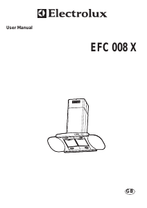 Handleiding Electrolux EFC008X Afzuigkap