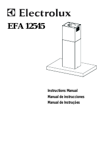 Manual Electrolux EFA12545X Exaustor