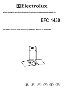 Manual Electrolux EFC1430X Exaustor