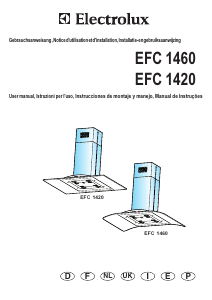 Manuale Electrolux EFC1420X Cappa da cucina