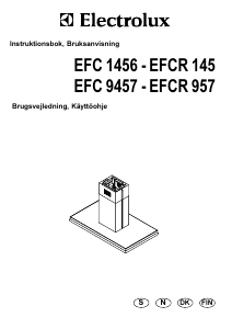 Käyttöohje Electrolux EFCR145U Liesituuletin