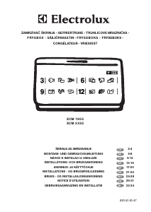 Mode d’emploi Electrolux ECM2255 Congélateur