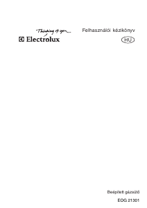 Használati útmutató Electrolux EOG21301X Kemence
