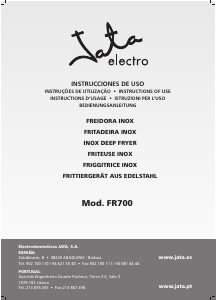 Manual de uso Jata FR700 Freidora