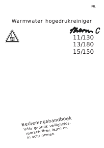 Handleiding Kranzle Therm C11/130 Hogedrukreiniger