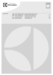 Mode d’emploi Electrolux GA55LVSW Lave-vaisselle