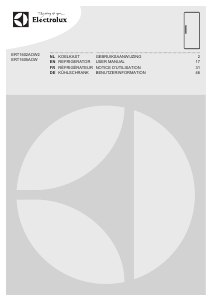 Manual Electrolux ERT1602AOW2 Refrigerator