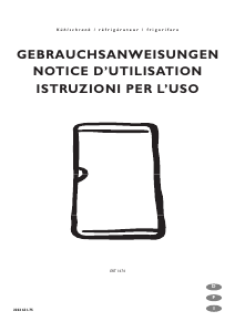 Bedienungsanleitung Electrolux ERT1474 Kühlschrank
