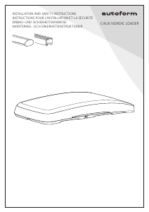Manual Calix Nordic Loader Roof Box