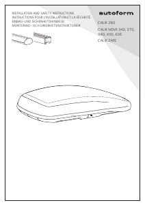 Manual Calix Zafe Roof Box