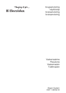 Bruksanvisning Electrolux EWT136459W Tvättmaskin