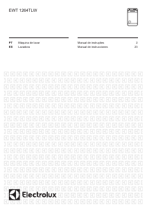 Manual de uso Electrolux EWT1264TLW Lavadora