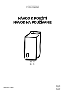 Návod Electrolux EWT1016 Práčka