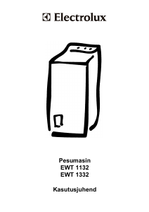 Kasutusjuhend Electrolux EWT1132 Pesumasin