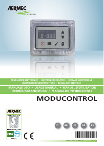 Bedienungsanleitung Aermec MODUCONTROL Thermostat