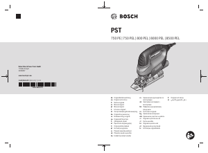 Manuál Bosch PST 8000 PEL Vykružovačka