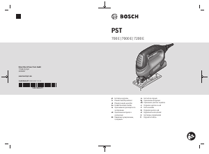 Руководство Bosch PST 7200 E Электрический лобзик