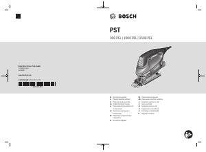 Руководство Bosch PST 9500 PEL Электрический лобзик