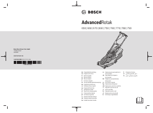 Kasutusjuhend Bosch AdvancedRotak 690 Muruniiduk