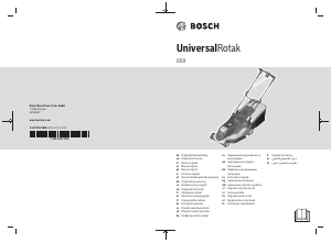 Kasutusjuhend Bosch UniversalRotak 650 Muruniiduk