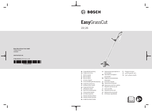 Manual Bosch EasyGrassCut 23 Trimmer de gazon