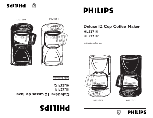 Mode d’emploi Philips HL5271 Cafetière