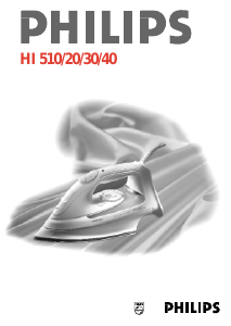 Manuale Philips HI510 Ferro da stiro
