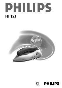 Manuale Philips HI153 Ferro da stiro