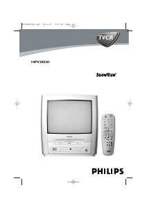Mode d’emploi Philips 14PV385 Téléviseur