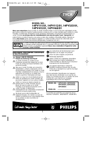 Mode d’emploi Philips 14PV111 Téléviseur