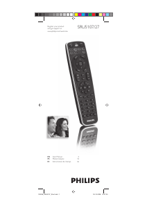 Manual Philips SRU5107 Remote Control