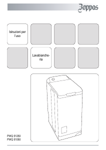 Manuale Zoppas PWQ51050 Lavatrice